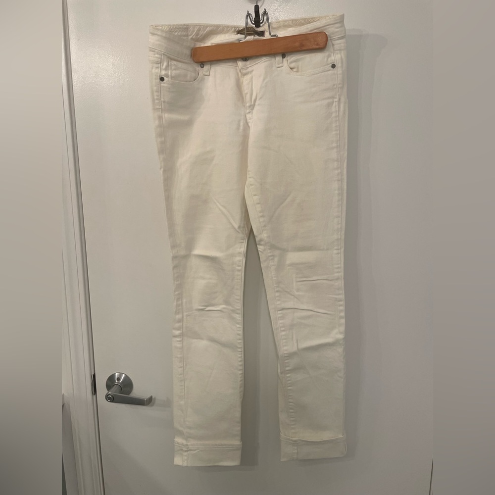 White Slim Paige Jeans
